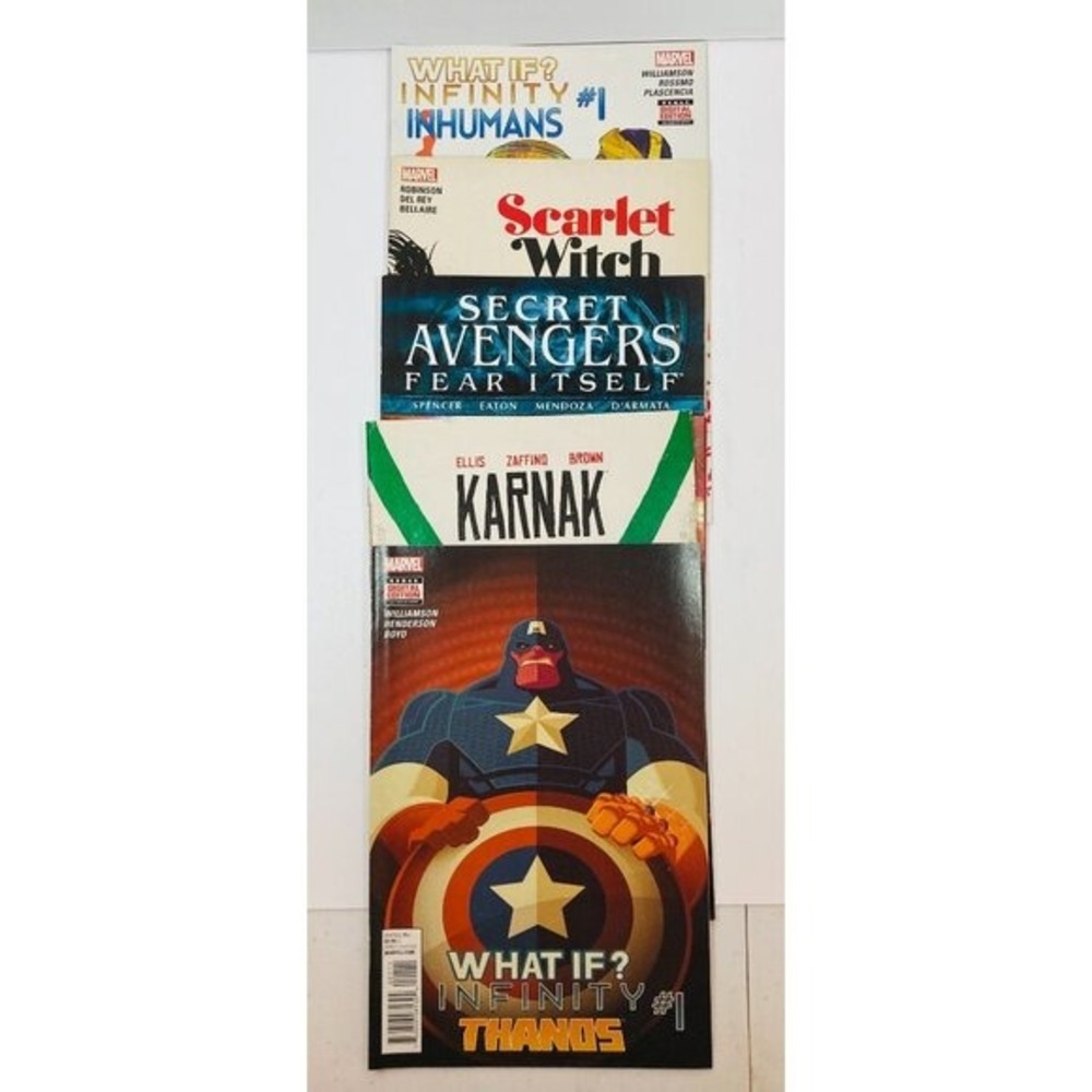 Secret Avengers Karnak What If? Infinity‎ Scarlet Witch Marvel Comics Lot of 6